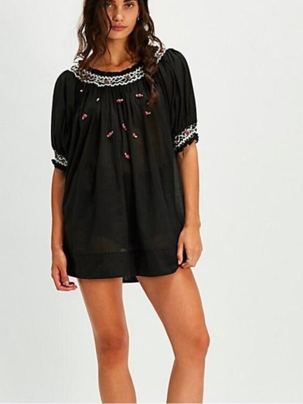 NWOT Free People Atlas Rose Tunic Size Large